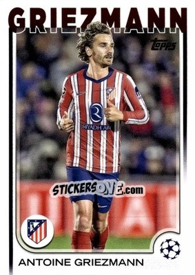 Sticker Antoine Griezmann - UEFA Club Competitions 2024-2025
 n. 8 - Topps