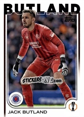 Sticker Jack Butland - UEFA Club Competitions 2024-2025
 n. 13 - Topps