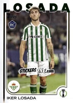 Sticker Iker Losada - UEFA Club Competitions 2024-2025
 n. 19 - Topps