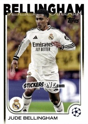 Sticker Jude Bellingham - UEFA Club Competitions 2024-2025
 n. 22 - Topps