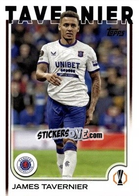 Sticker James Tavernier - UEFA Club Competitions 2024-2025
 n. 26 - Topps