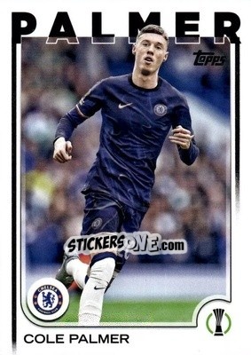 Sticker Cole Palmer - UEFA Club Competitions 2024-2025
 n. 32 - Topps
