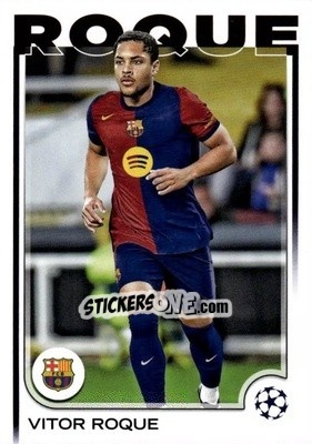 Sticker Vitor Roque - UEFA Club Competitions 2024-2025
 n. 39 - Topps