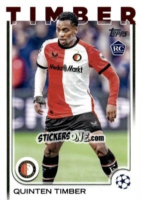 Sticker Quinten Timber - UEFA Club Competitions 2024-2025
 n. 43 - Topps