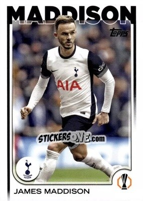 Sticker James Maddison - UEFA Club Competitions 2024-2025
 n. 45 - Topps