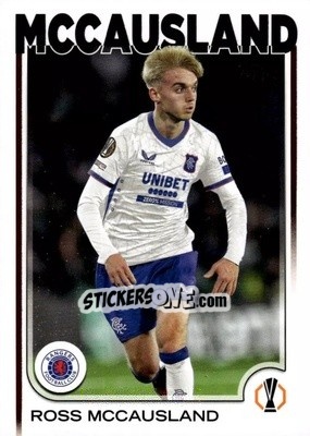 Sticker Ross McCausland - UEFA Club Competitions 2024-2025
 n. 49 - Topps