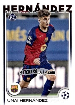 Sticker Unai Hernández - UEFA Club Competitions 2024-2025
 n. 52 - Topps