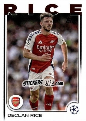 Sticker Declan Rice - UEFA Club Competitions 2024-2025
 n. 53 - Topps