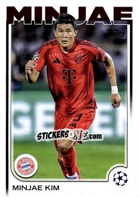 Sticker Minjae Kim - UEFA Club Competitions 2024-2025
 n. 55 - Topps