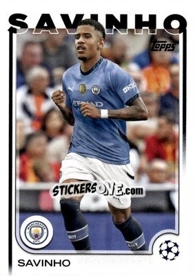 Sticker Savinho - UEFA Club Competitions 2024-2025
 n. 56 - Topps