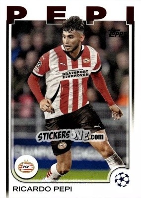 Sticker Ricardo Pepi - UEFA Club Competitions 2024-2025
 n. 63 - Topps