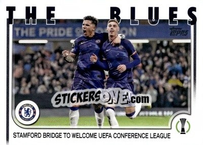 Sticker Chelsea FC - UEFA Club Competitions 2024-2025
 n. 72 - Topps
