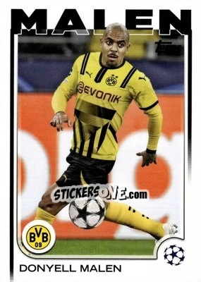 Sticker Donyell Malen - UEFA Club Competitions 2024-2025
 n. 73 - Topps
