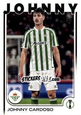 Sticker Johnny Cardoso - UEFA Club Competitions 2024-2025
 n. 84 - Topps