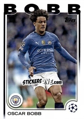 Sticker Oscar Bobb - UEFA Club Competitions 2024-2025
 n. 91 - Topps