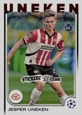 Sticker Jesper Uneken - UEFA Club Competitions 2024-2025
 n. 97 - Topps