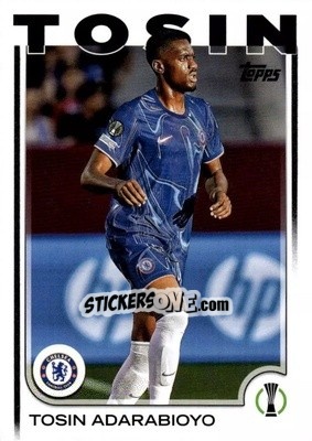 Sticker Tosin Adarabioyo - UEFA Club Competitions 2024-2025
 n. 102 - Topps