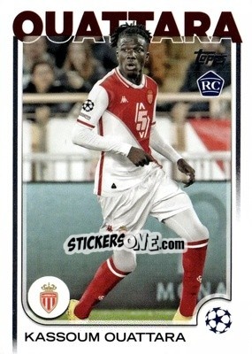 Cromo Kassoum Ouattara - UEFA Club Competitions 2024-2025
 n. 103 - Topps