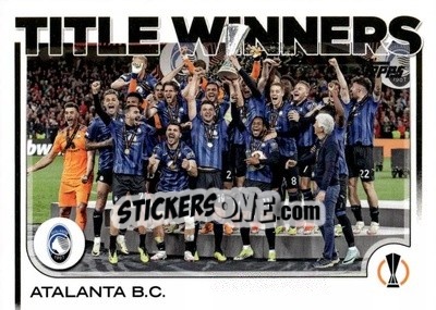 Sticker Atalanta B.C. - UEFA Club Competitions 2024-2025
 n. 106 - Topps