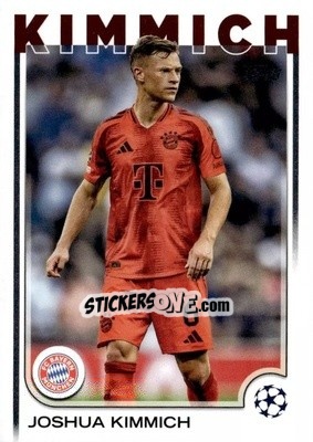 Sticker Joshua Kimmich - UEFA Club Competitions 2024-2025
 n. 108 - Topps