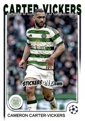 Sticker Cameron Carter-Vickers - UEFA Club Competitions 2024-2025
 n. 117 - Topps