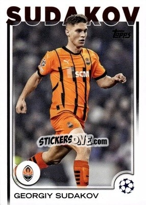 Sticker Georgiy Sudakov - UEFA Club Competitions 2024-2025
 n. 119 - Topps