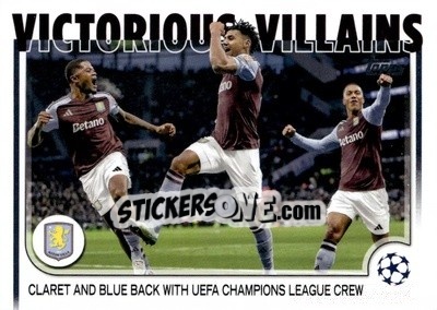 Sticker Aston Villa - UEFA Club Competitions 2024-2025
 n. 124 - Topps