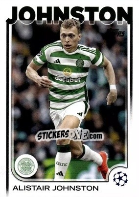 Sticker Alistair Johnston - UEFA Club Competitions 2024-2025
 n. 127 - Topps