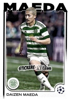 Sticker Daizen Maeda - UEFA Club Competitions 2024-2025
 n. 130 - Topps