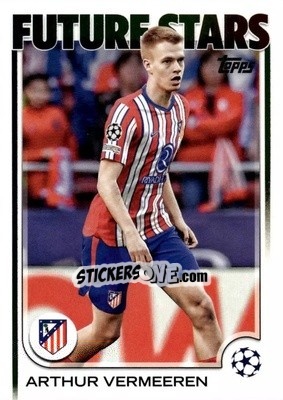 Sticker Arthur Vermeeren - UEFA Club Competitions 2024-2025
 n. 135 - Topps