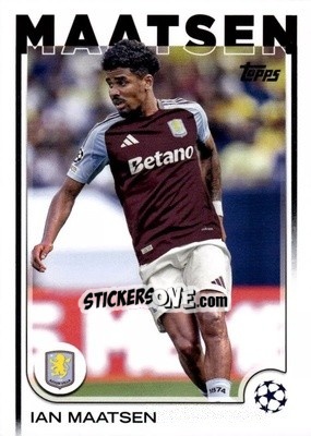 Sticker Ian Maatsen - UEFA Club Competitions 2024-2025
 n. 142 - Topps