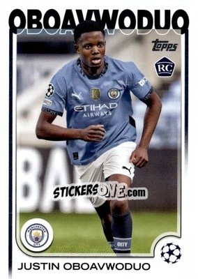 Sticker Justin Oboavwoduo - UEFA Club Competitions 2024-2025
 n. 144 - Topps