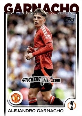 Sticker Alejandro Garnacho - UEFA Club Competitions 2024-2025
 n. 147 - Topps