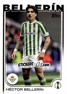 Sticker Héctor Bellerín - UEFA Club Competitions 2024-2025
 n. 161 - Topps
