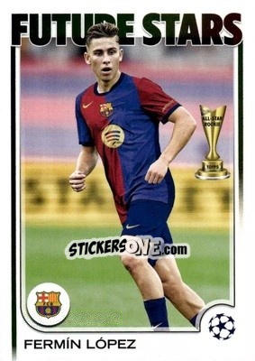 Sticker Fermín López - UEFA Club Competitions 2024-2025
 n. 162 - Topps