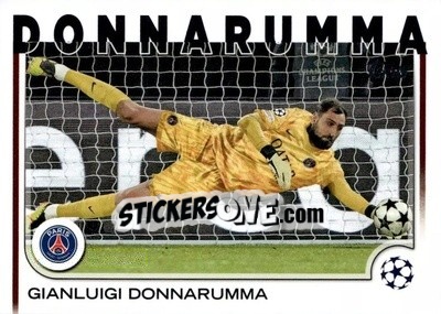 Sticker Gianluigi Donnarumma - UEFA Club Competitions 2024-2025
 n. 163 - Topps