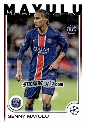 Sticker Senny Mayulu - UEFA Club Competitions 2024-2025
 n. 173 - Topps