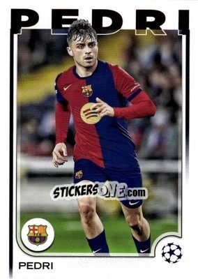 Sticker Pedri - UEFA Club Competitions 2024-2025
 n. 174 - Topps