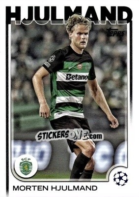 Sticker Morten Hjulmand - UEFA Club Competitions 2024-2025
 n. 175 - Topps
