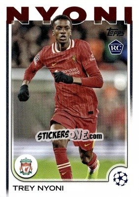 Figurina Trey Nyoni - UEFA Club Competitions 2024-2025
 n. 190 - Topps