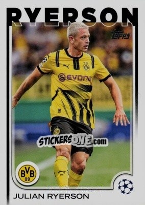Sticker Julian Ryerson - UEFA Club Competitions 2024-2025
 n. 191 - Topps