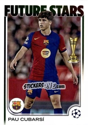 Sticker Pau Cubarsí - UEFA Club Competitions 2024-2025
 n. 196 - Topps