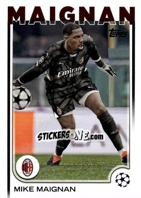 Sticker Mike Maignan - UEFA Club Competitions 2024-2025
 n. 198 - Topps