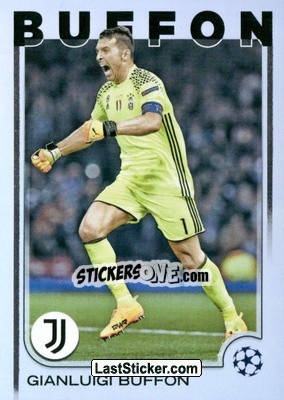 Sticker Gianluigi Buffon - UEFA Club Competitions 2024-2025
 n. 163sp - Topps