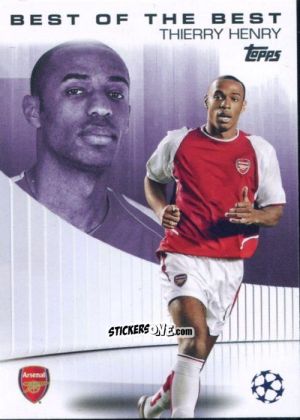 Cromo Thierry Henry - UEFA Club Competitions 2024-2025
 n. BOTB-3 - Topps
