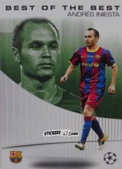 Figurina Andrés Iniesta - UEFA Club Competitions 2024-2025
 n. BOTB-5 - Topps