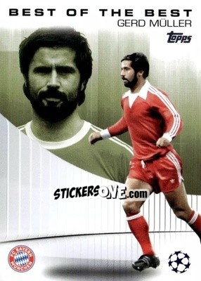 Sticker Gerd Müller - UEFA Club Competitions 2024-2025
 n. BOTB-6 - Topps