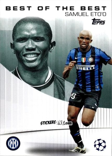 Cromo Samuel Eto'o - UEFA Club Competitions 2024-2025
 n. BOTB-9 - Topps