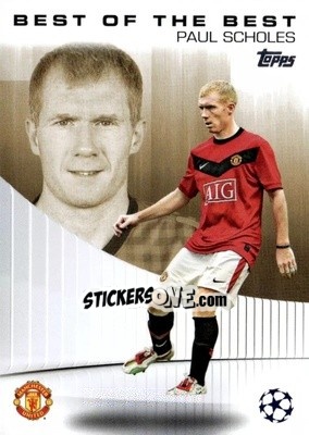 Sticker Paul Scholes - UEFA Club Competitions 2024-2025
 n. BOTB-12 - Topps