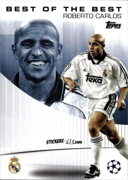 Cromo Roberto Carlos - UEFA Club Competitions 2024-2025
 n. BOTB-15 - Topps
